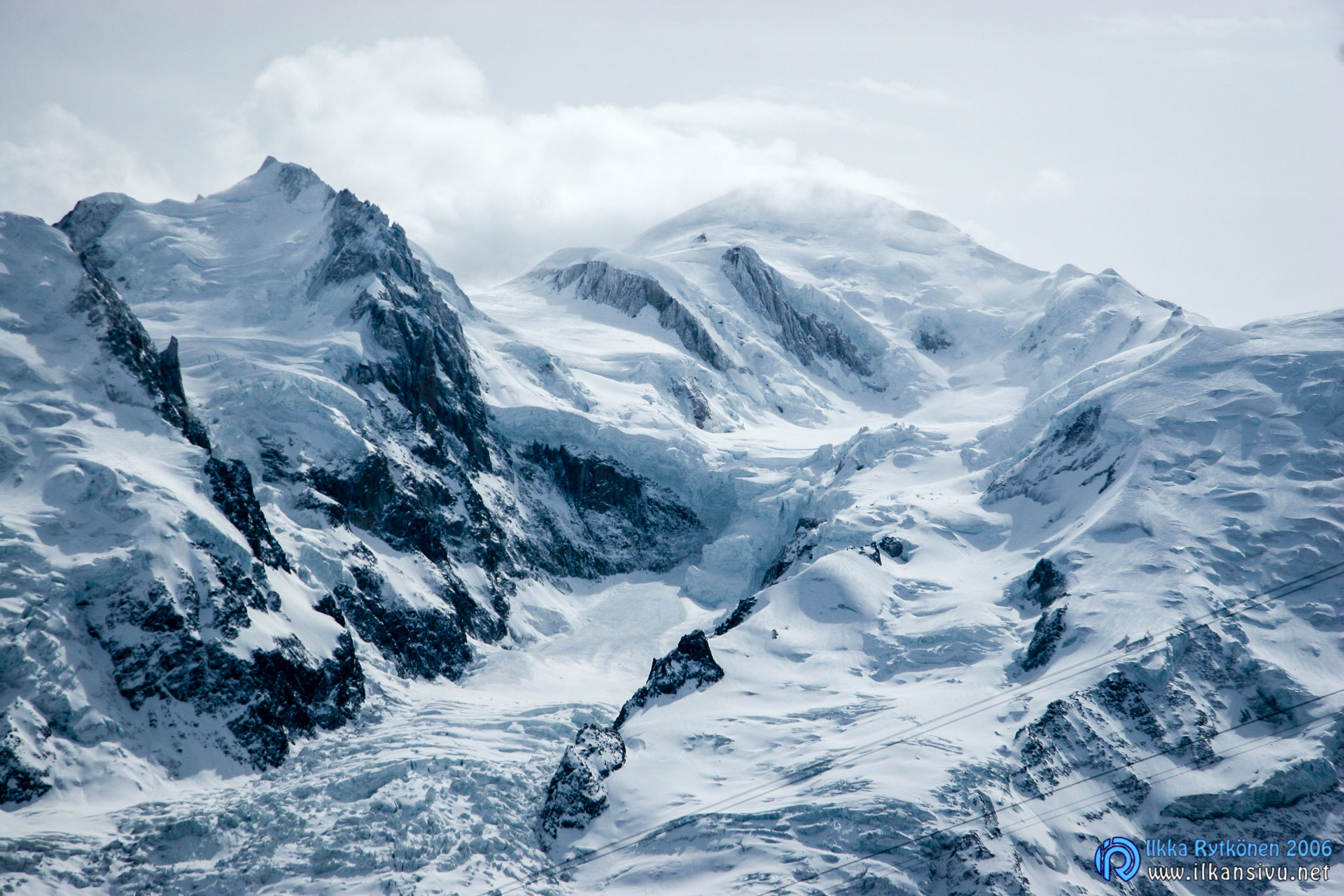 Mont Blanc (4808 m), Länsi-Euroopan korkein vuori