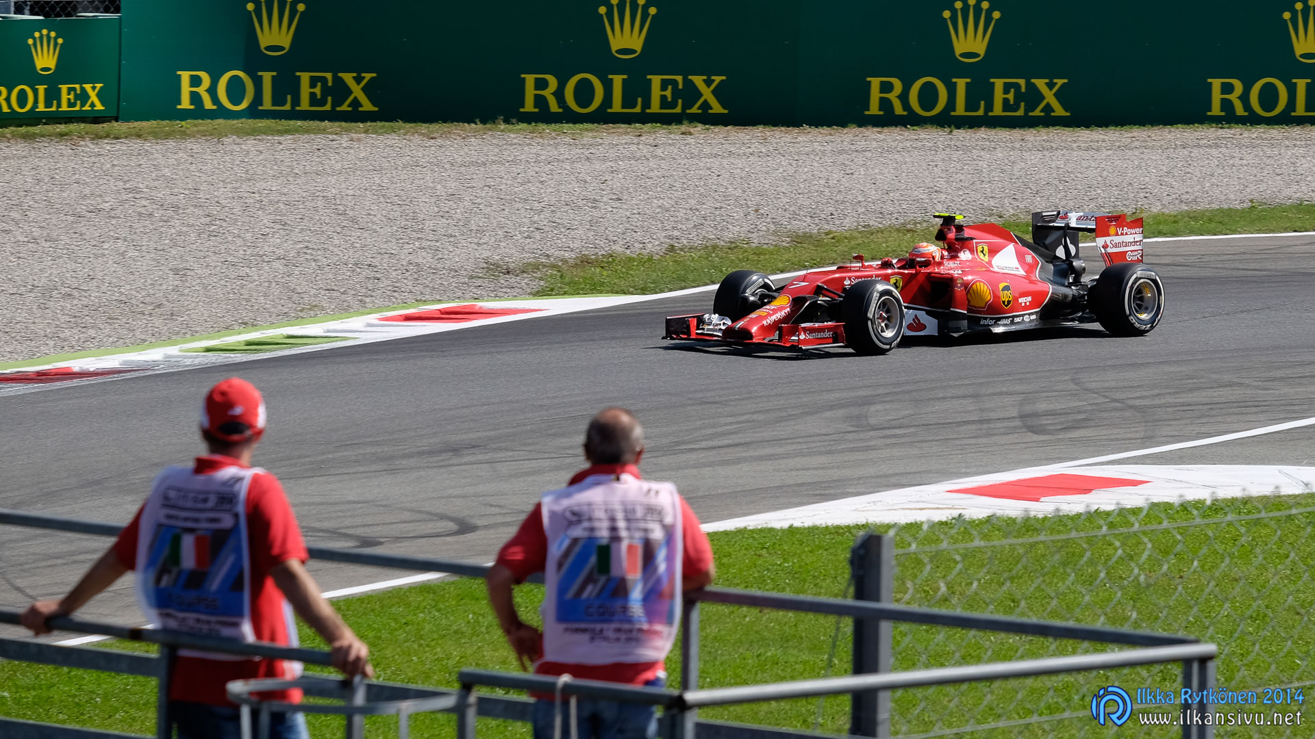 Kimi Räikkönen, Ferrari, Monza 2014